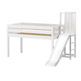 Maxtrix Low Loft w Slide Platform (Choose front or side) - Kids Haven